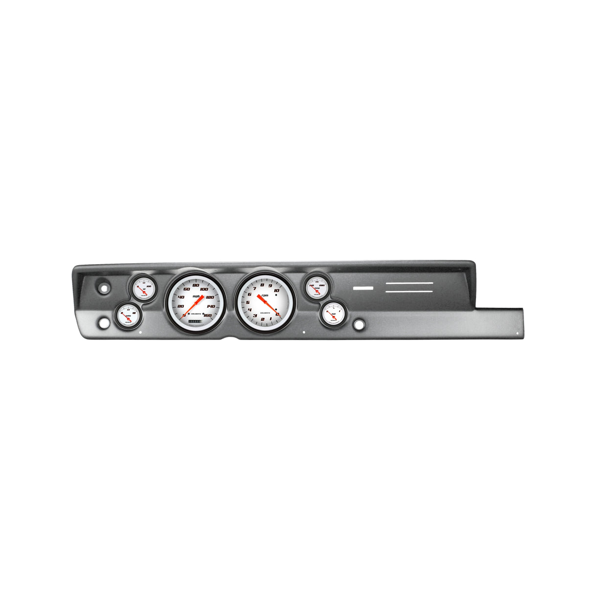 Classic Instruments 67-69 PLY BARRACUDA VELO WHT 6ga-MOPAR - CDPB67VSW51BA
