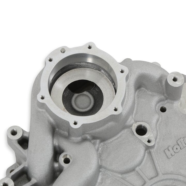 Holley 97-410 Timing Cover - Ford 7.3L Godzilla - Natural