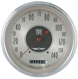Classic Instruments All American Nickel 4 5/8" Speedometer - AN56SLC