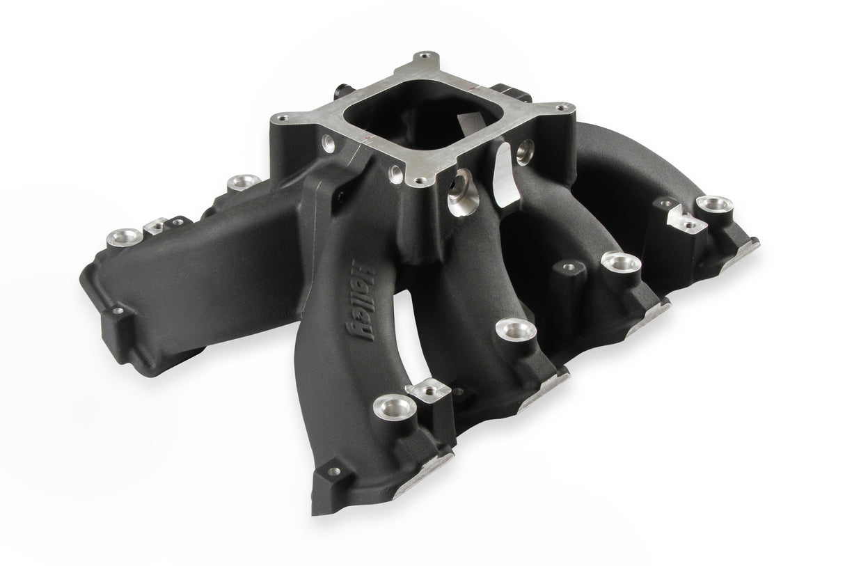 Holley 300-255BK Single Plane EFI Split-Design Race Intake Manifold- GM LS1/LS2/LS6-Black