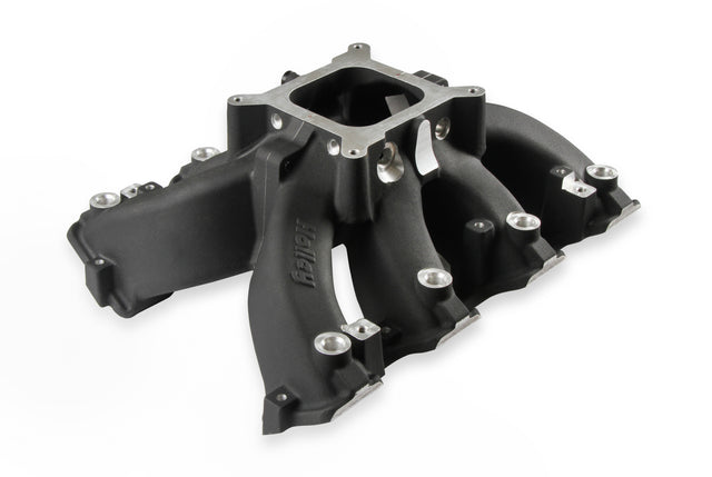 Holley 300-255BK Single Plane EFI Split-Design Race Intake Manifold- GM LS1/LS2/LS6-Black