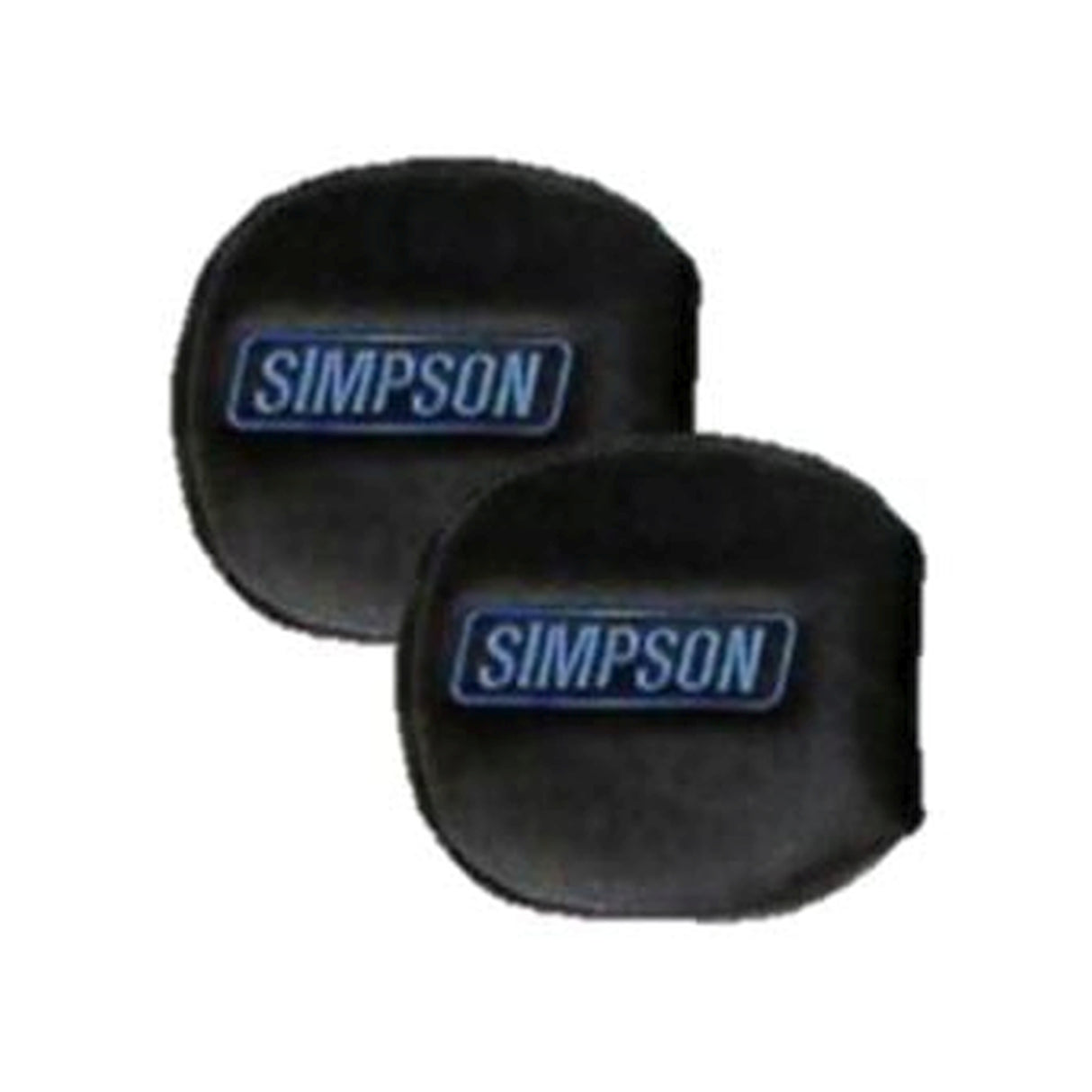 Simpson Racing YXZ Door Latch Pads Black/Blue (pair) - 2021B