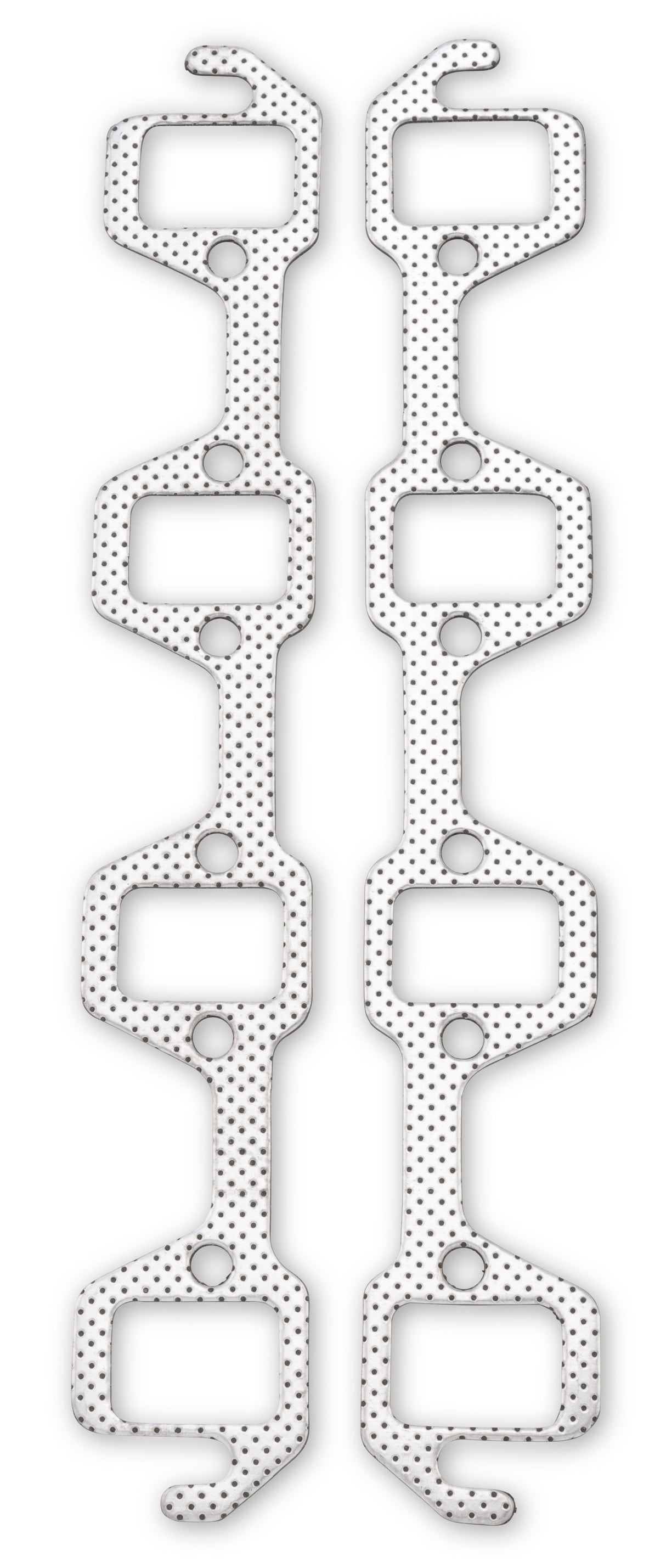 Scott Drake Shorty Header 1-1/2" Silver Ceramic Coated - C6TZ-9430-CC-SH
