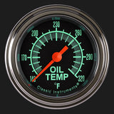 Classic Instruments G/Stock 2 1/8" Oil Temperature Gauge - GS128SLF