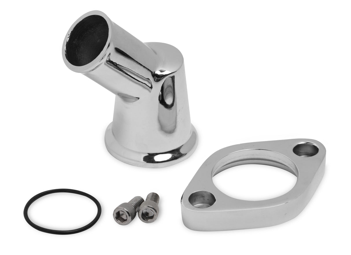 Weiand Aluminum Water Outlet - 6242
