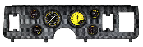 Classic Instruments 79-86 MUSTANG AUTO CROSS YELLOW 6ga SET-FORD - CDMU79AXY01CF