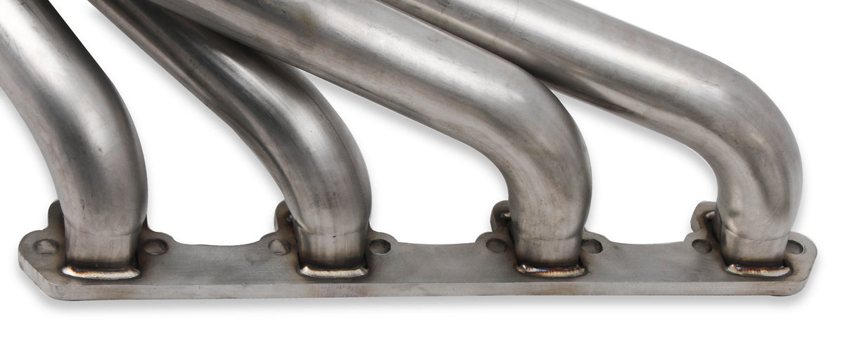 Flowtech Small Block Ford Turbo Headers - Natural 304 Stainless Steel - 12167FLT