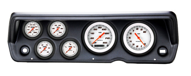 Classic Instruments 70-76 DUSTER VELOCITY WHITE FS 6ga SET-MOPA - CDDU70VSW101CF