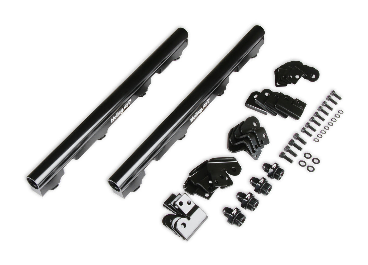 Holley 534-244 Billet Fuel Rail Kit for LS Truck Intake