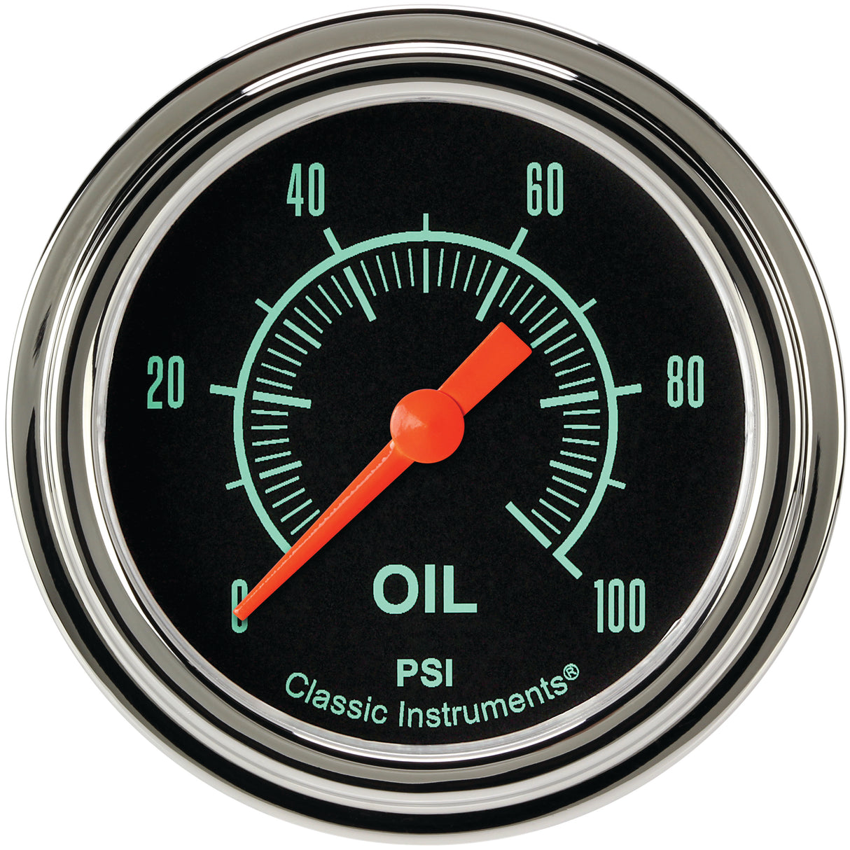 Classic Instruments G/Stock 2-5/8" Oil Pressure Gauge - GS381SLF