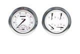 Classic Instruments White Hot 1954-55 Chevy Truck Package w/ Speedtachular - CT54WH62