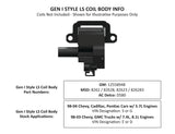 Holley 241-175 2-Piece "Chevrolet" Script Valve Cover - Gen III/IV LS - Natural