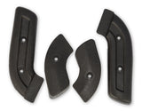Scott Drake 67-77 Bronco Seat Hinge Covers, Black - C8TZ-656192-5B
