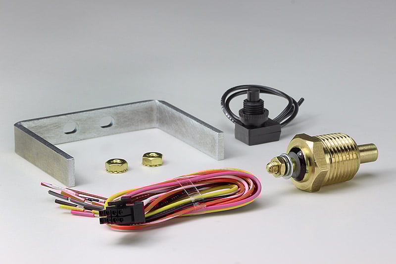 Classic Instruments Velocity White 2 5/8" Full Sweep Water Temperature Gauge - VS326WAPF-12