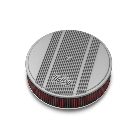 Holley 120-160 14" Round Finned Air Cleaner