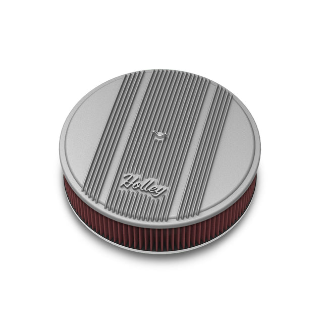 Holley 120-160 14" Round Finned Air Cleaner