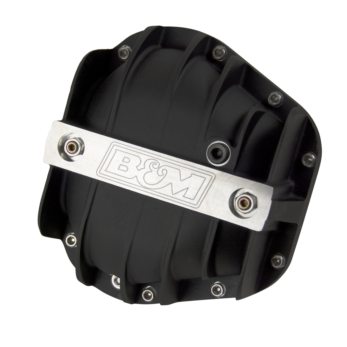 B&M Hi-Tek Aluminum Differential Cover for Dana 60/70 - Black - 11314