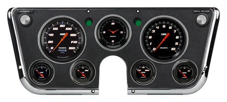 Classic Instruments Velocity Black 1967-72 Chevy truck - CT67DVSB