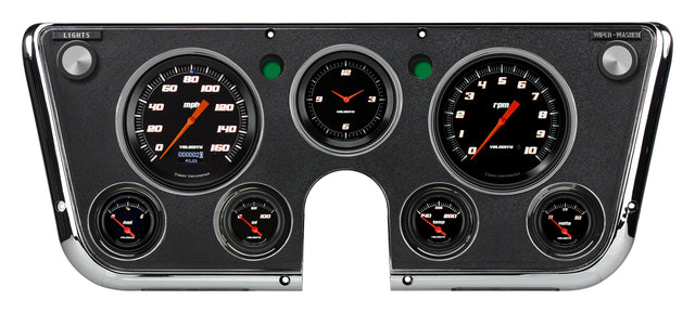 Classic Instruments Velocity Black 1967-72 Chevy truck LS Sending Unit - CT67DVSB-LS