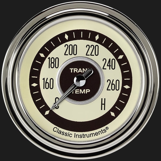Classic Instruments Nostalgia VT 2 5/8" Transmission Temperature Gauge - NT327SLC