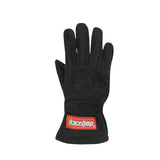 Racequip SFI 3.3/5 Black Nomex Race Gloves - Youth Small K8 - 3550092RQP