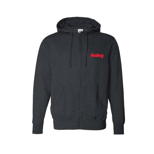 Holley 10433-SMHOL Branded Full Zip Hood
