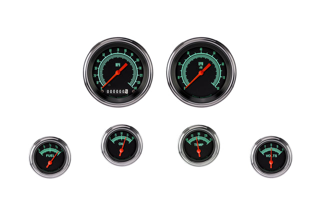 Classic Instruments G/Stock Series Six Gauge Set - GS01SLF