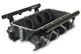 Holley 300-670BK Lo-Ram Manifold Base and Fuel Rails Single Fuel Injector GM LS3/L93