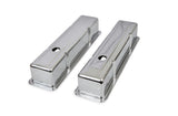 Mr Gasket Chrome Tall-Style Valve Covers without Baffle - 9801