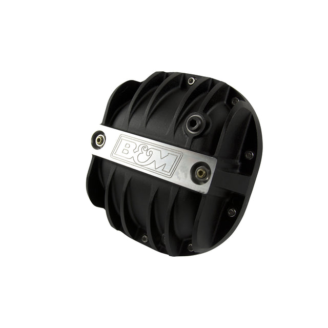 B&M Hi-Tek Aluminum Differential Cover for Ford 8.8-inch - Black - 41297