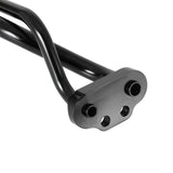 Holley 97-444 Line Adapter Manifold for SD7 A/C Compressor - SBF, Passenger Side Exit