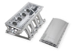 Holley 833151 Sniper EFI Fabricated Race Intake Manifold - 2011-14 Ford 5.0L Coyote - Silver