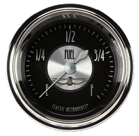 Classic Instruments All American Tradition 2-1/8" Fuel Level Gauge - AT109SHC