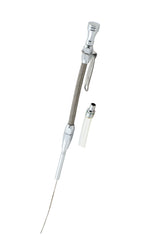 Mr Gasket Engine Oil Dipstick & Tube - Braided Stainless Steel - 9705G