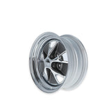 Scott Drake 14x6 Styled Steel Wheel Chrome/Charcoal - C5ZZ-1007-DR