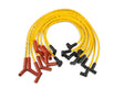 ACCEL Spark Plug Wire Set- 8mm-Custom with Graphite Core-HEI Stock Style Boots- Yellow - 4056