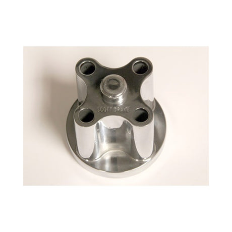 Scott Drake 1964-73 Mustang Fan Spacer 2-1/4 inch, Polish - C4AZ-8546-P