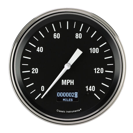 Classic Instruments Hot Rod 4 5/8" Speedometer with Information Screen - HR56DSLF