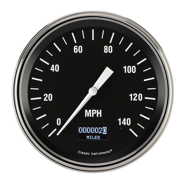 Classic Instruments Hot Rod 4 5/8" Speedometer with Information Screen - HR56DSLF