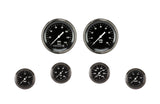 Classic Instruments Hot Rod Six Gauge Set 101 - HR101SLF