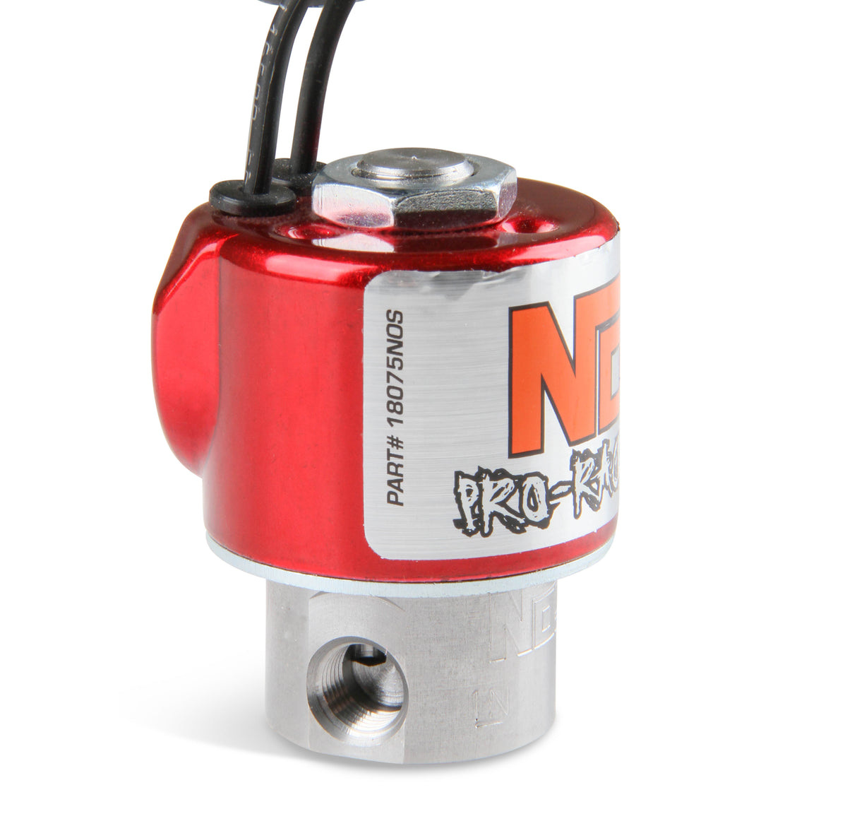 NOS Fuel Solenoid - Red - 18075NOS