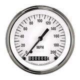 Classic Instruments White Hot 3 3/8" Speedometer - WH57SLF