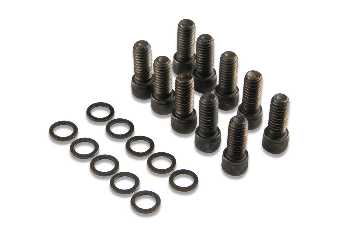 Mr Gasket Fabricated Aluminum Valve Covers - Black Finish - 6876BG