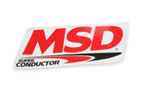 MSD Super Conductor 8.5mm Spark Plug Wire Set, Small Block Chevy with HEI Cap - 35599