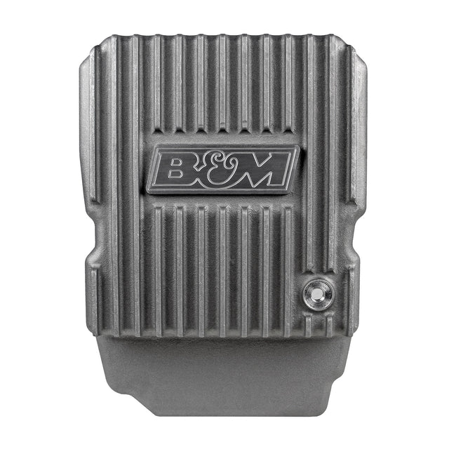 B&M Hi-Tek Deep Transmission Pan - Aluminum - 10300