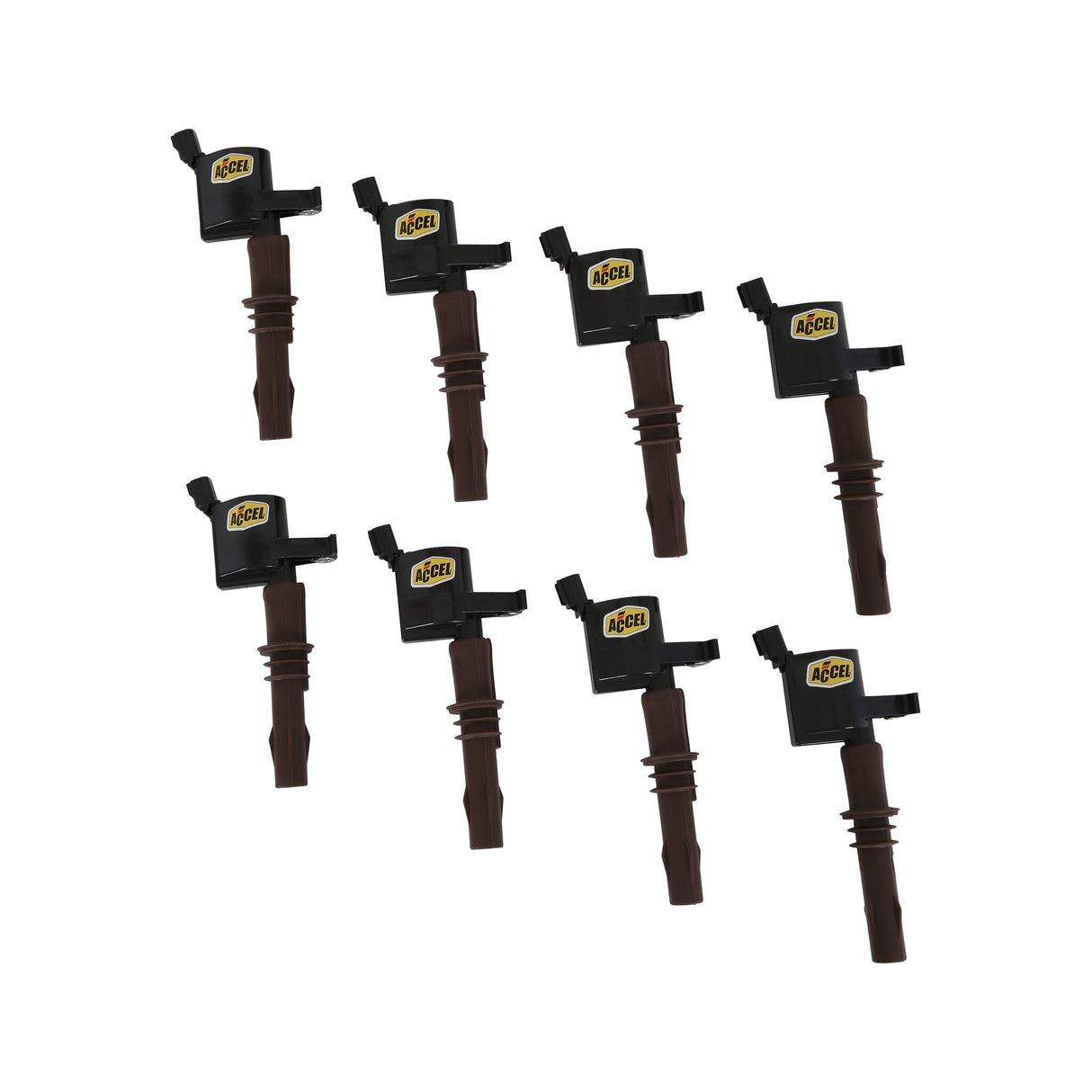 ACCEL Ignition Coil - Super Coil - 2008-2014 Ford 4.6L/5.4L/6.8L 3-valve, 8-Pack - 140033EK-8