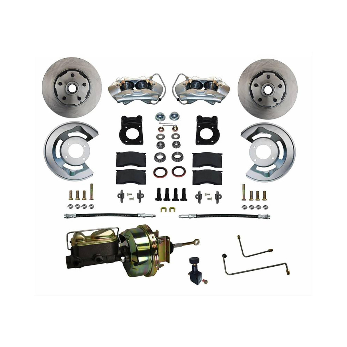 Scott Drake Power Disc Brake Conversion Kit - DBC-A120-P-R