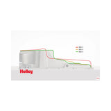 Holley 302-2BK GM LS Swap Oil Pan - Black - Additional Front Clearance