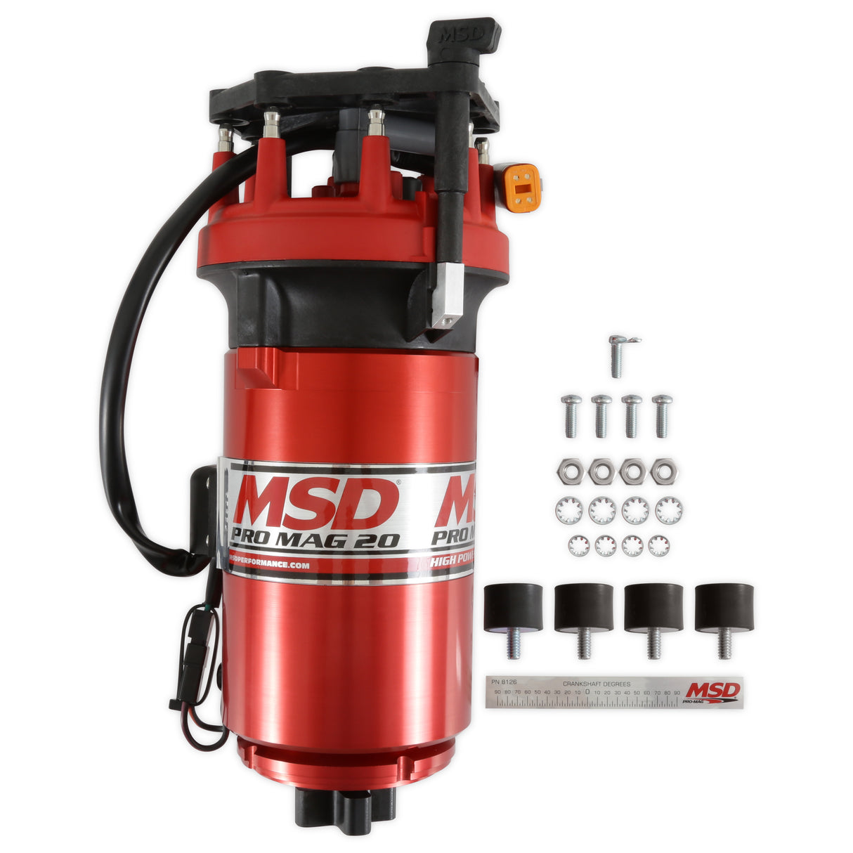 MSD Pro Mag 20 Amp Generator, CW Rotation, Band Clamp - 81502