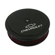 Holley 120-220 GM Muscle Series Air Cleaner - Satin Black Machined
